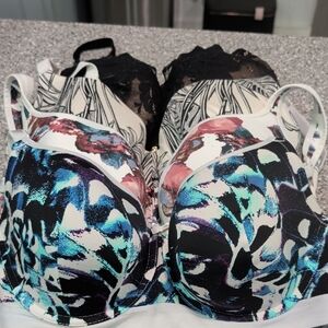 Set Of 4 38DD  Torrid Curve And Lane Bryant Balconette